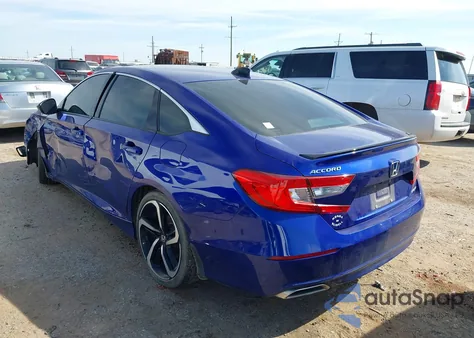 2022 Honda Accord Sport z USA, uszkodzony, nr VIN 1HGCV1F35NA090609